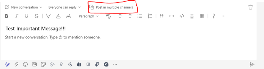 Update Information to your Company Employees on SharePoint and Microsoft 365 feature